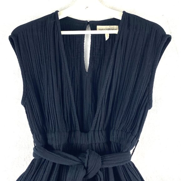 Mara Hoffman Black Jumpsuit - Picture 7 of 16